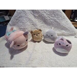 Squishmallow Set Peter Pig Truck Joanne Otter Gordon Shark Soraya Cheetahcorn